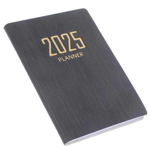 UKCOCO Tagesplaner Notizblock PU Leder Schwarz Gestreift Praktischer Daily Planner für Büro Schule und Reise Handliches Agenda Notepad mit Glattem und Langlebiger Verarbeitung UKCOCO Tagesplaner Notizblock PU Leder Schwarz Gestreift Praktischer Daily Planner für Büro Schule und Reise Handliches Agenda Notepad mit Glattem und Langlebiger Verarbeitung von UKCOCO