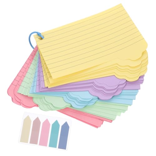 UKCOCO Teiliges Indexkarten Set mit Gelochten Cremefarbenen Blanko Notizkarten und Metallringen Glatte Schreiboberfläche Vielseitig für Notizen Vokabeln Tagebuch und Bürogebrauch UKCOCO Teiliges Indexkarten Set mit Gelochten Cremefarbenen Blanko Notizkarten und Metallringen Glatte Schreiboberfläche Vielseitig für Notizen Vokabeln Tagebuch und Bürogebrauch von UKCOCO