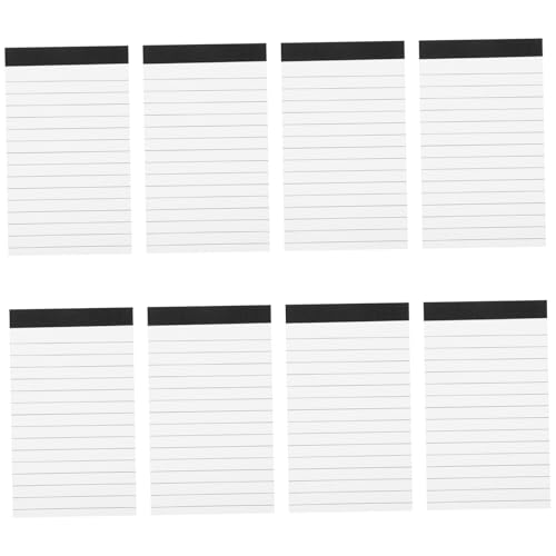 UKCOCO Teiliges Notizblock Nachfüllpapier Linierte Einlagen Dickes Glattes Schreibpapier für Mini Notizbücher für Arbeit Planung und Tägliche Notizen von UKCOCO