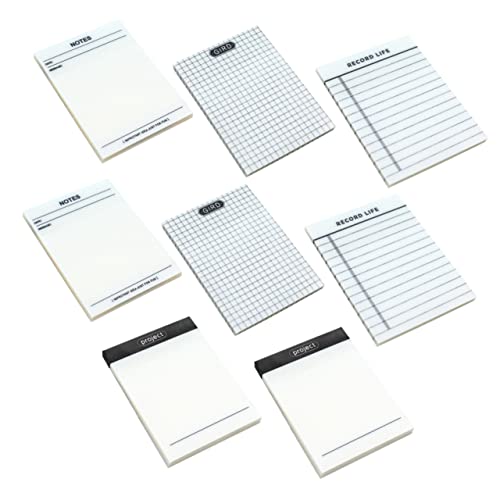 UKCOCO Transparente Notizpolster mit Haftnotizen Abnehmbarer Vielseitige Verwendung für Schule Büro und Zuhause Praktische Selbstklebende Memo Pads UKCOCO Transparente Notizpolster mit Haftnotizen Abnehmbarer Vielseitige Verwendung für Schule Büro und Zuhause Praktische Selbstklebende Memo Pads von UKCOCO