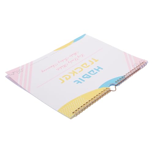 UKCOCO Undatierter Habit Tracker Kalender Monatsübersicht zum Selbsteintragen Flexibler Planer zur Gewohnheitsverfolgung Motivierendes Journal für Tägliche Praktischer Standing Habit von UKCOCO