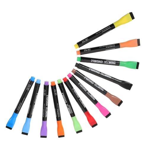 UKCOCO Whiteboard Marker Farben Spitze Abwischbare Whiteboard Stifte für Schule und Büro Wasserbasierte Magnetische Tafelmarker für Trockene Oberflächen und Kreatives Malen UKCOCO Whiteboard Marker Farben Spitze Abwischbare Whiteboard Stifte für Schule und Büro Wasserbasierte Magnetische Tafelmarker für Trockene Oberflächen und Kreatives Malen von UKCOCO