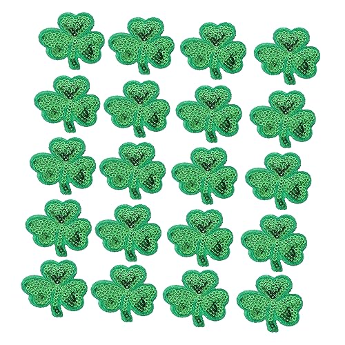 ULDIGI 1 Satz Aufnäher für Patrick's Day Bestickte Pailletten Patches Grün Selbstklebend für DIY Projekte und Bekleidungsdekoration ULDIGI 1 Satz Aufnäher für Patrick's Day Bestickte Pailletten Patches Grün Selbstklebend für DIY Projekte und Bekleidungsdekoration von ULDIGI
