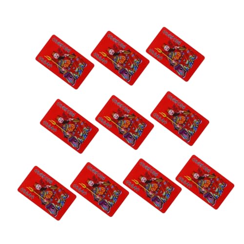 ULDIGI 10 Stück Jahr von Tai Sui und Snake Tai Amulet 2023 Feng-Shui-Amulettkarten 2025 Amulettkarten So empfindlich schutzkarte glücksbringer Feng Shui Amulettkarte Buddha-Wohnkultur PVC von ULDIGI