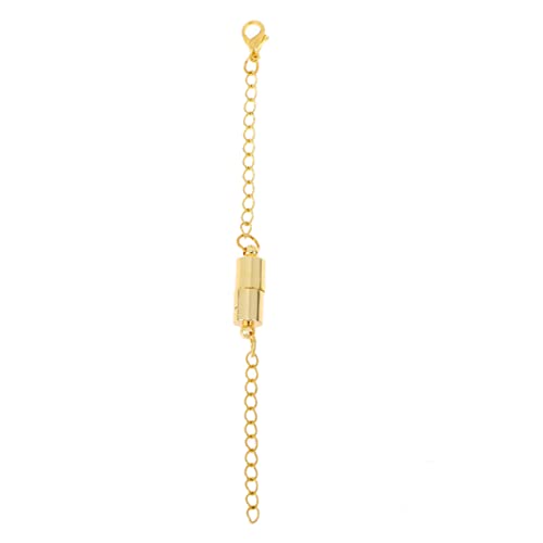 ULDIGI 10 Stück Teiliges Halskettenverlängerer Magnetischer Schmuck Extender Verlängert Armbänder und Fußkettchen Einfaches Ablegen Geeignet für Arthritis Betroffene Goldfarben ULDIGI 10 Stück Teiliges Halskettenverlängerer Magnetischer Schmuck Extender Verlängert Armbänder und Fußkettchen Einfaches Ablegen Geeignet für Arthritis Betroffene Goldfarben von ULDIGI