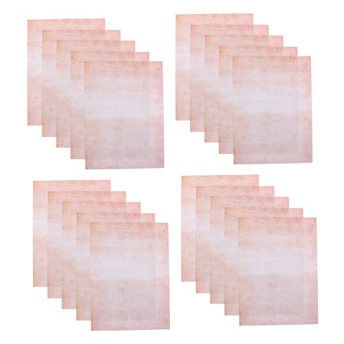ULDIGI 100 Blatt Doppelseitiges Briefpapier mit Gemalten Rand für Scrapbooking und Diy Projekte Antikes Design für Kreative Einladungen und Persönliche Notizen ULDIGI 100 Blatt Doppelseitiges Briefpapier mit Gemalten Rand für Scrapbooking und Diy Projekte Antikes Design für Kreative Einladungen und Persönliche Notizen von ULDIGI