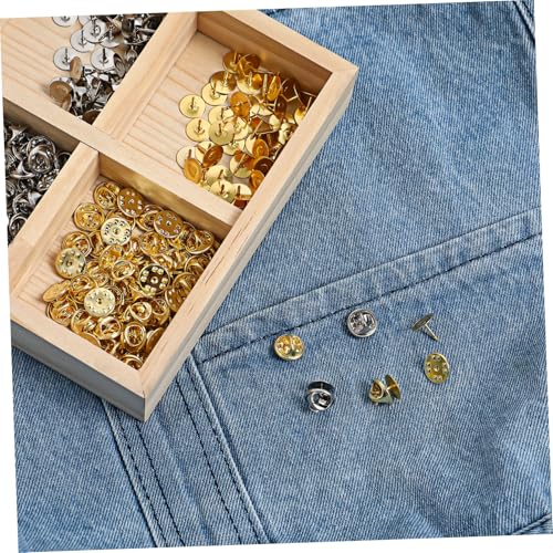 ULDIGI 100 Paare Schmetterlings verschluss Metall Pin Locking Back Ersatz für Schmuck Broschen Pins DIY Basteln Robust Langlebig Sicher Vielseitig Einsetzbar ULDIGI 100 Paare Schmetterlings verschluss Metall Pin Locking Back Ersatz für Schmuck Broschen Pins DIY Basteln Robust Langlebig Sicher Vielseitig Einsetzbar von ULDIGI
