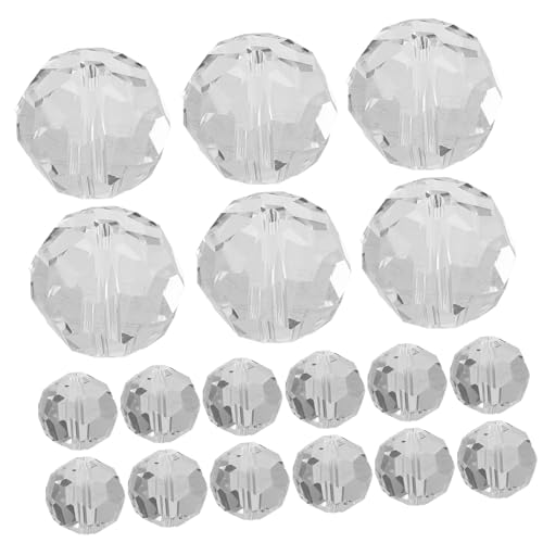 ULDIGI 100 Stück Facettierte Pendants für Türvorhänge und Raumteiler Glänzende Transparente Perlen zum Basteln und Dekorieren Geeignet für Vorhanggestaltung und Wohnaccessoires ULDIGI 100 Stück Facettierte Pendants für Türvorhänge und Raumteiler Glänzende Transparente Perlen zum Basteln und Dekorieren Geeignet für Vorhanggestaltung und Wohnaccessoires von ULDIGI
