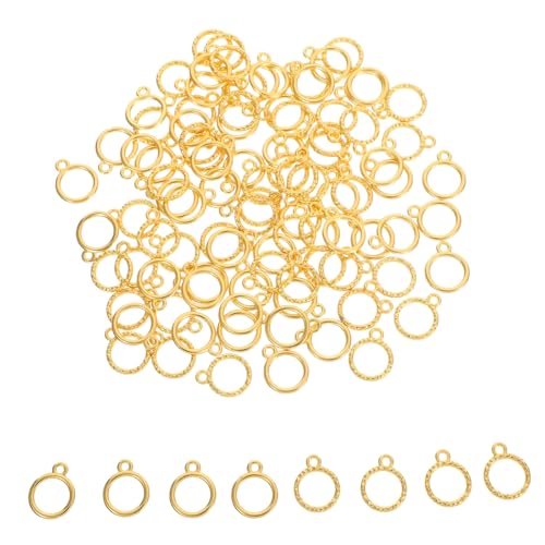 ULDIGI 100 Stück Offene Runde Zinklegierung Schmuckrahmen für DIY Harz Schmuckherstellung Hohl Leicht Robust Vielseitig für Halsketten Armbänder Ohrringe Moderne Designs ULDIGI 100 Stück Offene Runde Zinklegierung Schmuckrahmen für DIY Harz Schmuckherstellung Hohl Leicht Robust Vielseitig für Halsketten Armbänder Ohrringe Moderne Designs von ULDIGI