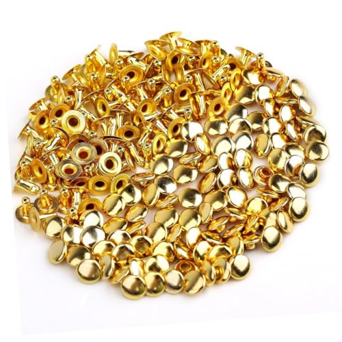 ULDIGI 100 Stück Pilzförmige Metallnieten DIY Punk Nieten Für Leder Schuhe Taschen Armbänder Dekoration ULDIGI 100 Stück Pilzförmige Metallnieten DIY Punk Nieten Für Leder Schuhe Taschen Armbänder Dekoration von ULDIGI