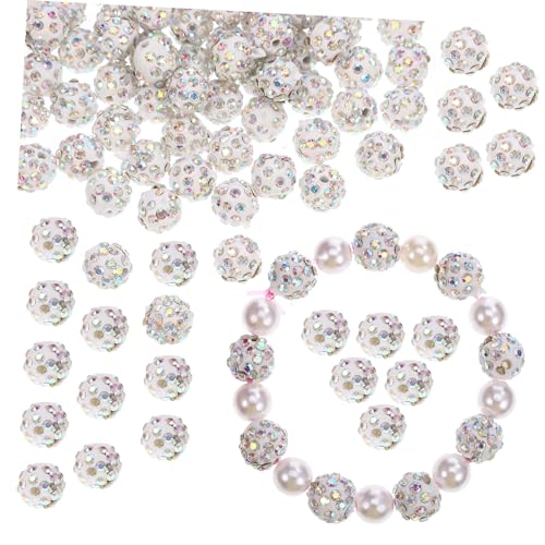 ULDIGI 100 Stück Strass Abstandsperlen DIY Bastelperlen für Armbänder Halsketten Schmuckherstellung Kleine Bunte Perlen für Freundschaftsarmbänder und Bastelprojekte ULDIGI 100 Stück Strass Abstandsperlen DIY Bastelperlen für Armbänder Halsketten Schmuckherstellung Kleine Bunte Perlen für Freundschaftsarmbänder und Bastelprojekte von ULDIGI