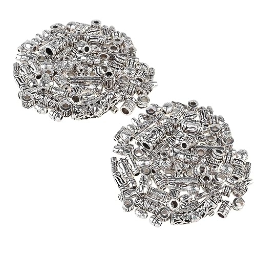 ULDIGI Perlen Klein Zum Auffädeln Schmuckperlen Aus Legierungsmaterial Diy-perlenmaterialien Für Handgefertigten Schmuck Blumenperlenschmuck von ULDIGI