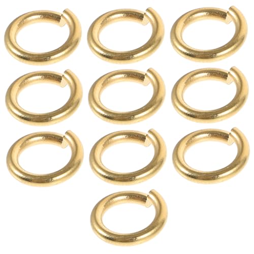 ULDIGI 10Stücke Spaltringe Leder Für Schmuckherstellung Offene Biegeringe Zum Basteln Von Armbändern Und Halsketten Und Langlebig Zubehör Zur Lederverarbeitung ULDIGI 10Stücke Spaltringe Leder Für Schmuckherstellung Offene Biegeringe Zum Basteln Von Armbändern Und Halsketten Und Langlebig Zubehör Zur Lederverarbeitung von ULDIGI