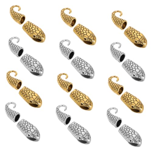 ULDIGI 12 Sätze Armbandverschluss schmuckverbinder Schmuckzubehör Armbandschließe DIY Halskettenverschluss Befestigung für schmuck DIY zubehör Schmuck Halskette Verschluss Zinklegierung ULDIGI 12 Sätze Armbandverschluss schmuckverbinder Schmuckzubehör Armbandschließe DIY Halskettenverschluss Befestigung für schmuck DIY zubehör Schmuck Halskette Verschluss Zinklegierung von ULDIGI