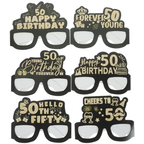 ULDIGI 12 Stück Papierbrillen für Geburtstagsfeier Lustige Partybrille Fotorequisiten für Geburtstagsfeiern Hochzeiten und Feste ULDIGI 12 Stück Papierbrillen für Geburtstagsfeier Lustige Partybrille Fotorequisiten für Geburtstagsfeiern Hochzeiten und Feste von ULDIGI