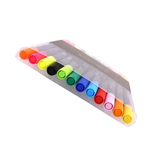 ULDIGI 12 Stück Teiliges Aquarell graffiti marker Doppelseitiger Pinselspitze Wasserlösliche Malstifte für Zeichnen Kolorieren und Kalligraphie Langlebiges Kunststoffmaterial von ULDIGI