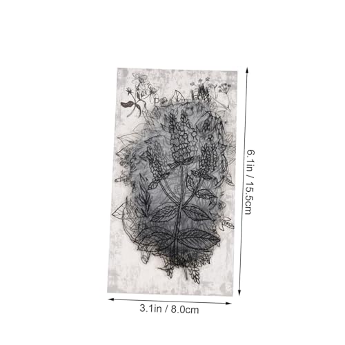 ULDIGI 120 Stück Selbstklebende Pflanzenaufkleber DIY Sticker mit Vintage Blumen Motiven pro Langlebig und Vielseitig für Grußkarten Scrapbook Dekoration von ULDIGI