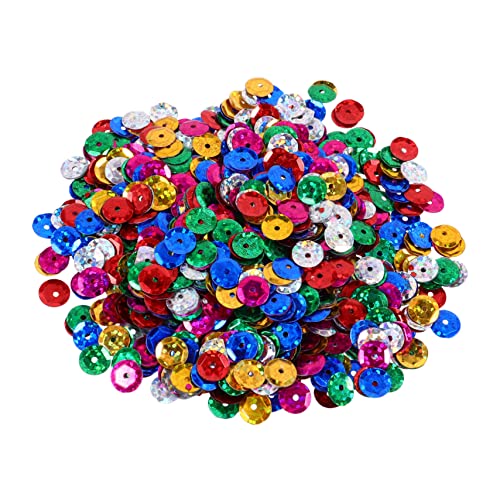 ULDIGI 1Packung Pailletten Mix Handgefertigte DIY Dekoration für Kleidung Schmuck Bastelprojekte Irisierende Pailletten für Gestalten Hochwertige Epoxidmaterialien von ULDIGI