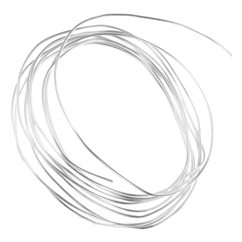 ULDIGI 1Rolle DIY Aluminiumdraht Flexibler Schmuckdraht für Bastelarbeiten für Schmuckherstellung Drahtweberei und Projekte Einfach zu Formen von ULDIGI