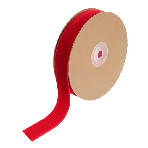 ULDIGI 1Rolle Flauschiges Geschenkband Rotes Dekoband für Bastelarbeiten Vielseitig Einsetzbar für Geschenkverpackungen DIY Dekorationen und Festliche Anlässe ULDIGI 1Rolle Flauschiges Geschenkband Rotes Dekoband für Bastelarbeiten Vielseitig Einsetzbar für Geschenkverpackungen DIY Dekorationen und Festliche Anlässe von ULDIGI