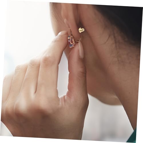 ULDIGI 2 Paare Ohrstecker Verschlüsse aus Sterling Silber und Goldfarben Hypoallergen Sicherer Halt DIY Schmuck Zubehör Ersatz Ohrstecker Stopper für Damen Vielseitig und Komfortabel ULDIGI 2 Paare Ohrstecker Verschlüsse aus Sterling Silber und Goldfarben Hypoallergen Sicherer Halt DIY Schmuck Zubehör Ersatz Ohrstecker Stopper für Damen Vielseitig und Komfortabel von ULDIGI