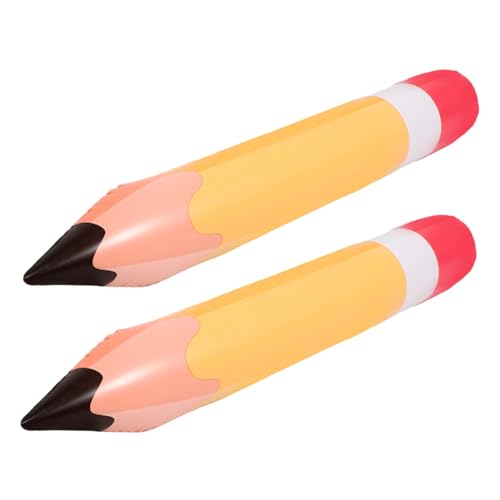 ULDIGI 2 Stück Aufblasbare PVC Bleistift Deko Jumbo Buntstift Luftballons Klassenzimmer Schulanfang Party Zubehör Langlebig Wiederverwendbar ULDIGI 2 Stück Aufblasbare PVC Bleistift Deko Jumbo Buntstift Luftballons Klassenzimmer Schulanfang Party Zubehör Langlebig Wiederverwendbar von ULDIGI