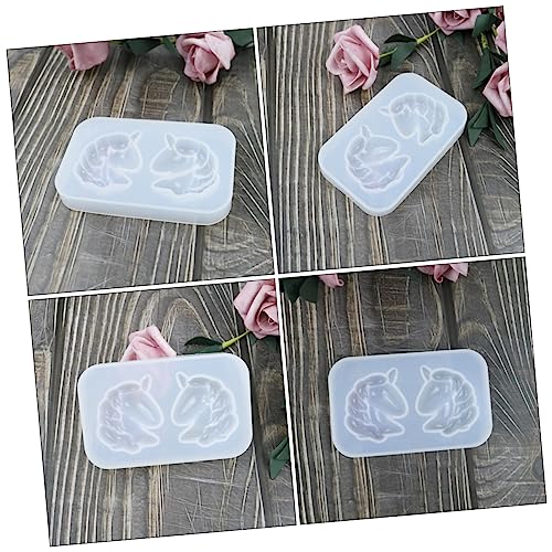 ULDIGI 2 Stück Teiliges Einhorn Silikonform Langlebige DIY Gießform aus Hochwertigem Silikon Kreative Desktop Ornament Herstellung Einfache für Schmuck und Bastelarbeiten ULDIGI 2 Stück Teiliges Einhorn Silikonform Langlebige DIY Gießform aus Hochwertigem Silikon Kreative Desktop Ornament Herstellung Einfache für Schmuck und Bastelarbeiten von ULDIGI
