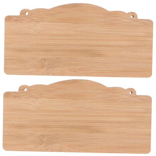 ULDIGI 2 Stück Unbehandelte Bambus holzschilder Blanko DIY Bastelplatten für Tür Gartendekoration Umweltfreundlich Vielseitig Verwendbar für Hochzeit Party und Festivals ULDIGI 2 Stück Unbehandelte Bambus holzschilder Blanko DIY Bastelplatten für Tür Gartendekoration Umweltfreundlich Vielseitig Verwendbar für Hochzeit Party und Festivals von ULDIGI