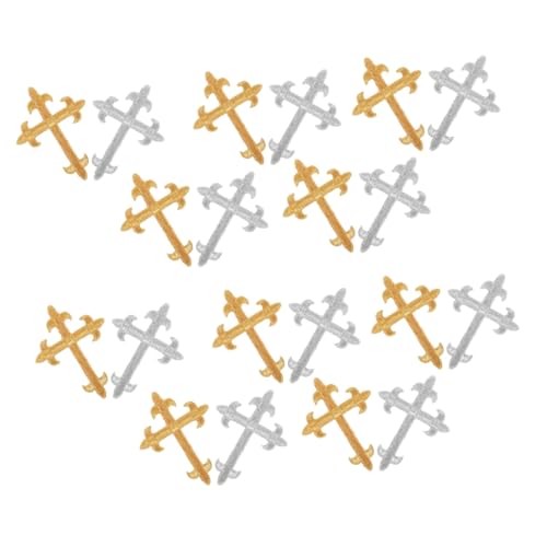 ULDIGI 20 Stück Stickpatches Für Kleidung DIY Kreuz Kleidungspatches Kreuz Stoffpatches Aufbügler Applikationspatches Applikation Stickgarn ULDIGI 20 Stück Stickpatches Für Kleidung DIY Kreuz Kleidungspatches Kreuz Stoffpatches Aufbügler Applikationspatches Applikation Stickgarn von ULDIGI