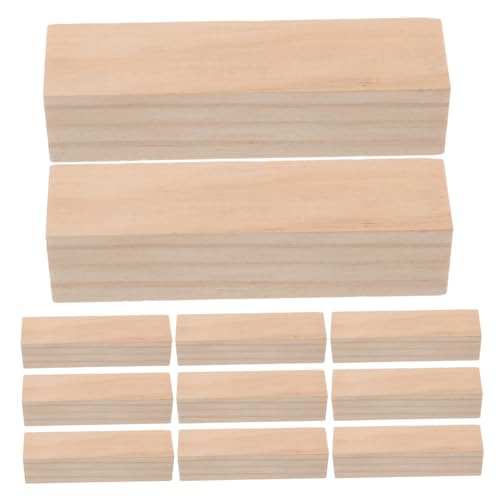 ULDIGI 20 Stück Teiliges Holzblock Unbehandelte Bastelklötzchen aus Naturbelassenem Holz Vielseitig Schnitzbare DIY Carving Blöcke für Anfänger zum Basteln und Dekorieren Zuhause ULDIGI 20 Stück Teiliges Holzblock Unbehandelte Bastelklötzchen aus Naturbelassenem Holz Vielseitig Schnitzbare DIY Carving Blöcke für Anfänger zum Basteln und Dekorieren Zuhause von ULDIGI