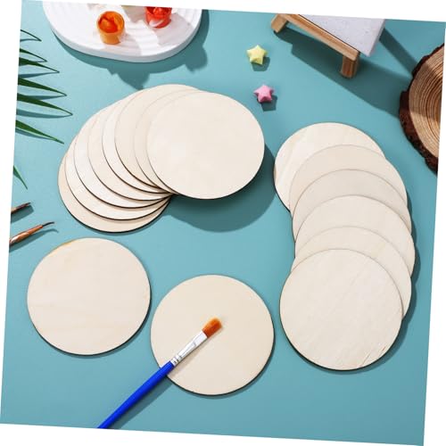 ULDIGI 20 Stück Teiliges Runde Holzscheiben aus Natürlichem Pappelholz Glatte Oberfläche Vielseitig zum Basteln Bemalen Schnitzen und Dekorieren für DIY projekte und Tischdekorationen ULDIGI 20 Stück Teiliges Runde Holzscheiben aus Natürlichem Pappelholz Glatte Oberfläche Vielseitig zum Basteln Bemalen Schnitzen und Dekorieren für DIY projekte und Tischdekorationen von ULDIGI