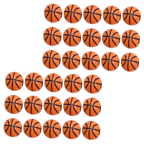 ULDIGI 200 Stück Acryl Basketball Perlen DIY Schmuckherstellung Armband Zubehör Bunte Bastelperlen für Armbänder Selber Machen Familien Freizeitgestaltung von ULDIGI