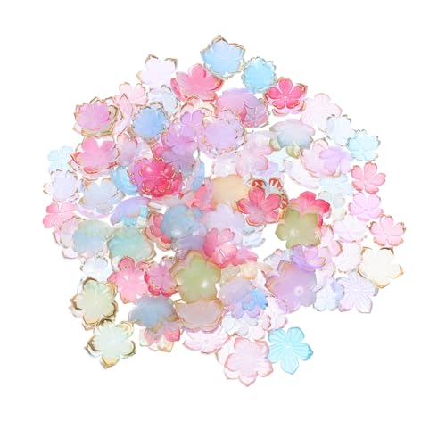 ULDIGI 200 Stück Acryl-blütenperlen Mix mit Goldrand Leichte Spacer Beads für DIY Schmuckherstellung Geeignet für Haaraccessoires Armbänder Halsketten Ohrringe Bastelzubehör für Mädchen ULDIGI 200 Stück Acryl-blütenperlen Mix mit Goldrand Leichte Spacer Beads für DIY Schmuckherstellung Geeignet für Haaraccessoires Armbänder Halsketten Ohrringe Bastelzubehör für Mädchen von ULDIGI
