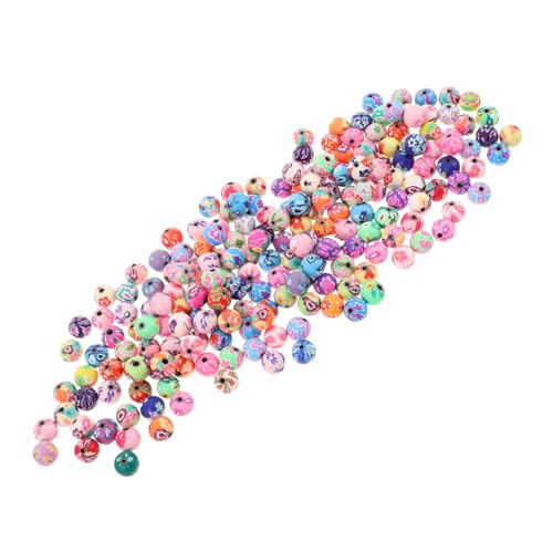 ULDIGI 200 Stück Bunte Polymer Clay Perlen Runde Lose Spacer Perlen für DIY Armbänder Halsketten Schmuckherstellung Handgefertigte Kreative Bastelmaterialien ULDIGI 200 Stück Bunte Polymer Clay Perlen Runde Lose Spacer Perlen für DIY Armbänder Halsketten Schmuckherstellung Handgefertigte Kreative Bastelmaterialien von ULDIGI