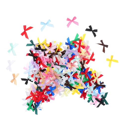 ULDIGI 200 Stück Mini Satinband Schleifen Bunte Handgefertigte Dekobögen für DIY Basteln Scrapbooking Haaraccessoires Geschenkverpackung Hochzeit ULDIGI 200 Stück Mini Satinband Schleifen Bunte Handgefertigte Dekobögen für DIY Basteln Scrapbooking Haaraccessoires Geschenkverpackung Hochzeit von ULDIGI