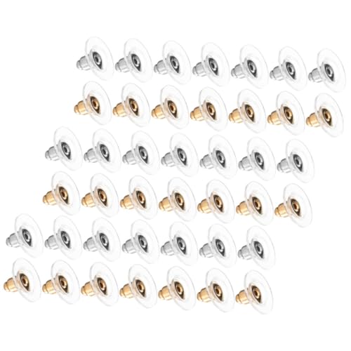 ULDIGI 200 Stück Ohrring Stopper Ohrstecker Verschluss für Schwere Ohrringe Leichter Langlebiger Ohrstecker Zubehör Sicherer Halt Geeignet für DIY Schmuckherstellung ULDIGI 200 Stück Ohrring Stopper Ohrstecker Verschluss für Schwere Ohrringe Leichter Langlebiger Ohrstecker Zubehör Sicherer Halt Geeignet für DIY Schmuckherstellung von ULDIGI