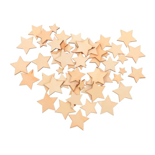 ULDIGI 200 Stück Sterne Mix Naturbelassene Holzstücke für DIY Basteln Hochzeit Geburtstag Tischdekoration Stern Verzierungen zum Bemalen und Dekorieren ULDIGI 200 Stück Sterne Mix Naturbelassene Holzstücke für DIY Basteln Hochzeit Geburtstag Tischdekoration Stern Verzierungen zum Bemalen und Dekorieren von ULDIGI