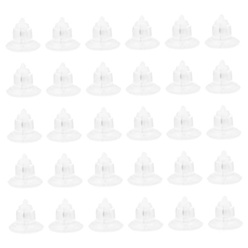 ULDIGI 200 Stück Transparente Weiche Ohrstecker Verschlüsse DIY Ohrring Back Replacement Sichere Ohrstecker Zubehör Langlebig und Hautfreundlich für Alltag und Festlichkeiten ULDIGI 200 Stück Transparente Weiche Ohrstecker Verschlüsse DIY Ohrring Back Replacement Sichere Ohrstecker Zubehör Langlebig und Hautfreundlich für Alltag und Festlichkeiten von ULDIGI