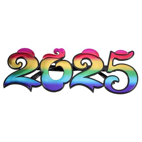 ULDIGI Digitale Neujahrsbrille 2025 Brille Partybrillen Zahlenbrillen Silvesterparty-fotorequisiten Neujahrspartybedarf ULDIGI Digitale Neujahrsbrille 2025 Brille Partybrillen Zahlenbrillen Silvesterparty-fotorequisiten Neujahrspartybedarf von ULDIGI
