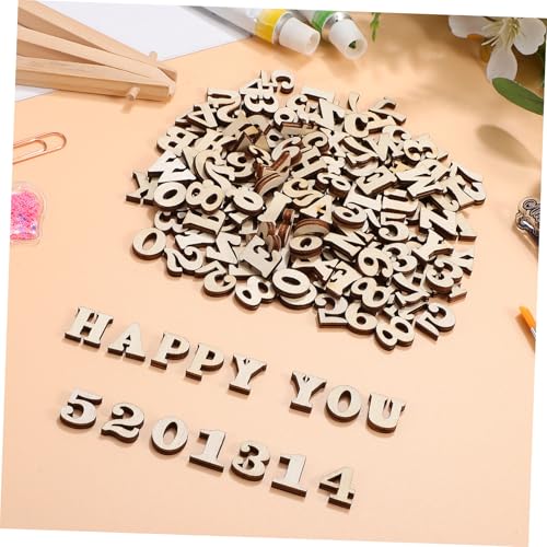 ULDIGI 204 Stück Teiliges Naturfarbener Holzbuchstaben und Teiliges Holzzahlen Stabile Glatte Buchstaben und Zahlen aus Robustem Holz für DIY Bastelprojekte Lernspielzeug und Vielseitige ULDIGI 204 Stück Teiliges Naturfarbener Holzbuchstaben und Teiliges Holzzahlen Stabile Glatte Buchstaben und Zahlen aus Robustem Holz für DIY Bastelprojekte Lernspielzeug und Vielseitige von ULDIGI