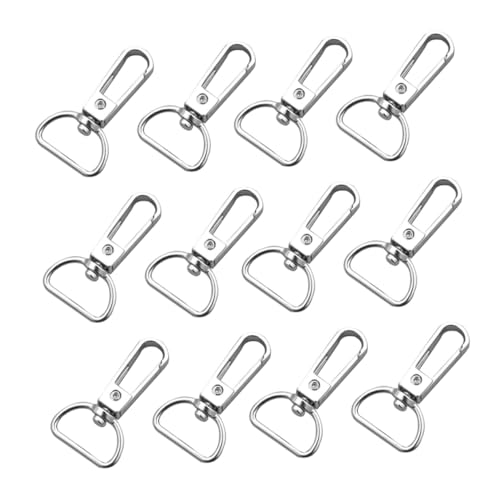 ULDIGI 20Stücke DIY Legierungs Schlüsselanhänger Schnallen für Handwerk Multifunktionale Verbindungselemente zur Herstellung von Lanyards Anhängern und Taschenzubehör Stark ULDIGI 20Stücke DIY Legierungs Schlüsselanhänger Schnallen für Handwerk Multifunktionale Verbindungselemente zur Herstellung von Lanyards Anhängern und Taschenzubehör Stark von ULDIGI