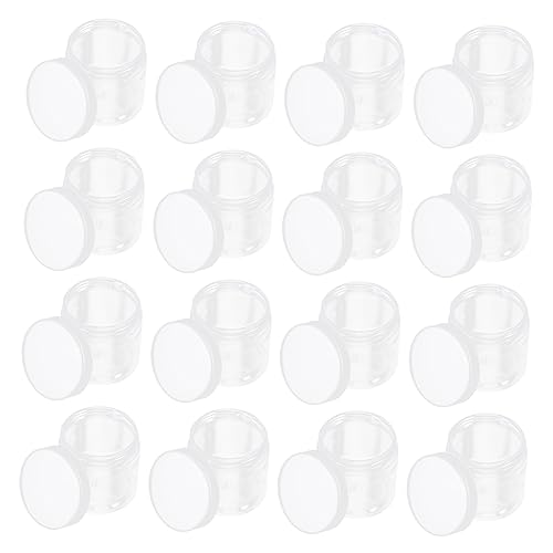 ULDIGI 20Stücke Lebensmittelsichere Plastikflaschen Runde Designflaschen für Snacks Bohnen und Aufbewahrung Langlebig und Praktisch Transparente Pet Flaschen ULDIGI 20Stücke Lebensmittelsichere Plastikflaschen Runde Designflaschen für Snacks Bohnen und Aufbewahrung Langlebig und Praktisch Transparente Pet Flaschen von ULDIGI