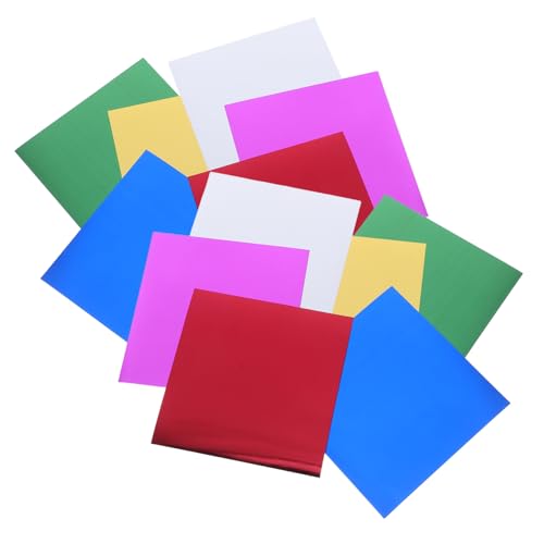ULDIGI 224 Blatt Quadratisches Origami-faltpapier Mehrfarbiges Spiegel-folienpapier für DIY Karten Einladungen Scrapbooking Kunsthandwerk ULDIGI 224 Blatt Quadratisches Origami-faltpapier Mehrfarbiges Spiegel-folienpapier für DIY Karten Einladungen Scrapbooking Kunsthandwerk von ULDIGI
