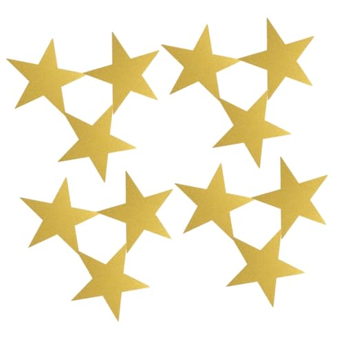 ULDIGI 24 Stück Teiliges Doppelseitige Goldene Papiersterne Glitter Stern Ausschnitte Handgefertigt für Hochzeit Party Supplies Pinnwand Dekoration Klassenzimmer Wand Kunst ULDIGI 24 Stück Teiliges Doppelseitige Goldene Papiersterne Glitter Stern Ausschnitte Handgefertigt für Hochzeit Party Supplies Pinnwand Dekoration Klassenzimmer Wand Kunst von ULDIGI