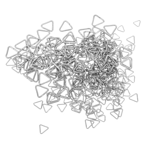 ULDIGI 240 Stück Teiliges Dreieckige Edelstahl Jump Ringe Pinch Verschlüsse für DIY Schmuckherstellung Kleine Dreieckige Verbinder mit Poliertem Finish Langlebige Schmuckkarabiner für ULDIGI 240 Stück Teiliges Dreieckige Edelstahl Jump Ringe Pinch Verschlüsse für DIY Schmuckherstellung Kleine Dreieckige Verbinder mit Poliertem Finish Langlebige Schmuckkarabiner für von ULDIGI
