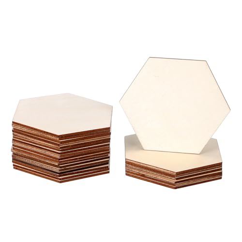 ULDIGI 25 Stück Hexagon Holzscheiben Namensschilder aus Umweltfreundlichem Holz für Hochzeitsdeko DIY Bastelprojekte Personalisierte Etiketten Anhänger Party Zubehör ULDIGI 25 Stück Hexagon Holzscheiben Namensschilder aus Umweltfreundlichem Holz für Hochzeitsdeko DIY Bastelprojekte Personalisierte Etiketten Anhänger Party Zubehör von ULDIGI