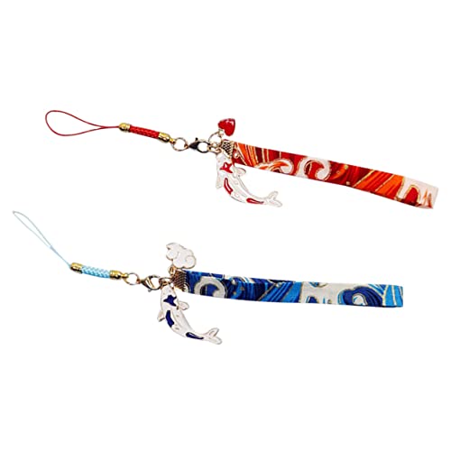 ULDIGI 2st Koi-Handy-Lanyard Anti-verlorene Schlüsselbänder Handyband Schlüsselanhänger Handy Handschlaufe Schlüsselarmband Praktisches Schlüsselband Handgelenk Stoff Anti-Verlust-gürtel ULDIGI 2st Koi-Handy-Lanyard Anti-verlorene Schlüsselbänder Handyband Schlüsselanhänger Handy Handschlaufe Schlüsselarmband Praktisches Schlüsselband Handgelenk Stoff Anti-Verlust-gürtel von ULDIGI