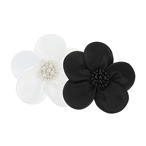 ULDIGI 2stücke Blumenapplikationen Dekorative Fünfblättrige Blüten-patches Für Bekleidungsaccessoires Für Kreative Bastelprojekte Und Kleidungsgestaltung von ULDIGI