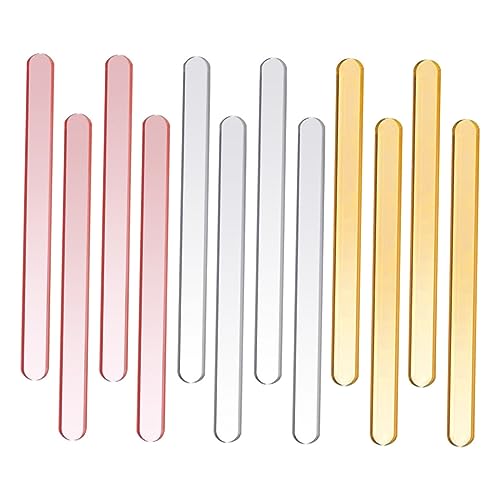 ULDIGI 30 Stück Am Stiel Selber Machen Eiscreme Mit Stick Für Stock Für Am Stiel Materialien Für Die Eisherstellung Liefert Diy-stick Diy -werkzeug Bastelstütze Acryl von ULDIGI