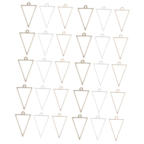ULDIGI 30 Stück Teiliges Dreieck Anhänger aus Hohles Offenes Bezel Design Langlebige Bunte Schmuckrahmen für Harz Schmuckherstellung Halsketten Armbänder Ohrringe DIY Bastelprojekte ULDIGI 30 Stück Teiliges Dreieck Anhänger aus Hohles Offenes Bezel Design Langlebige Bunte Schmuckrahmen für Harz Schmuckherstellung Halsketten Armbänder Ohrringe DIY Bastelprojekte von ULDIGI